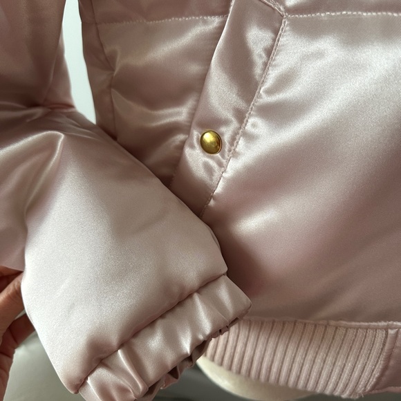 Dusty Pink GAP Puffer Size M - Picture 2 of 7